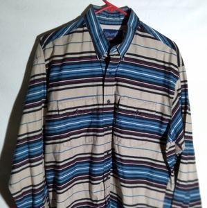 Vintage wrangler long sleeved western wear